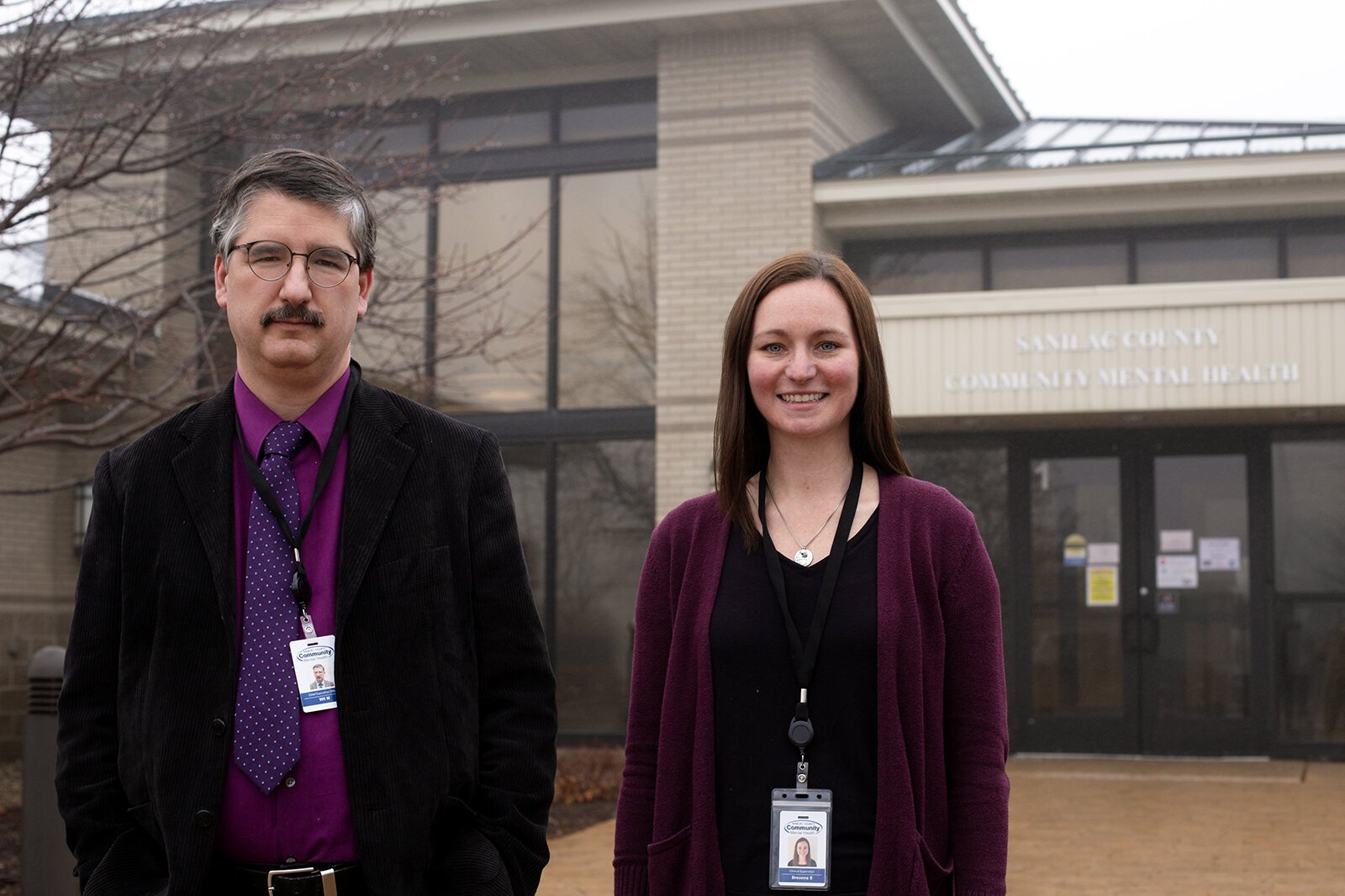 Wil Morris and Breonna Studer