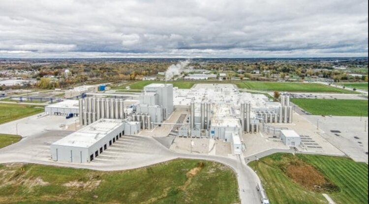 The fairlife production facility in Coopersville. (Lakeshore Advantage)