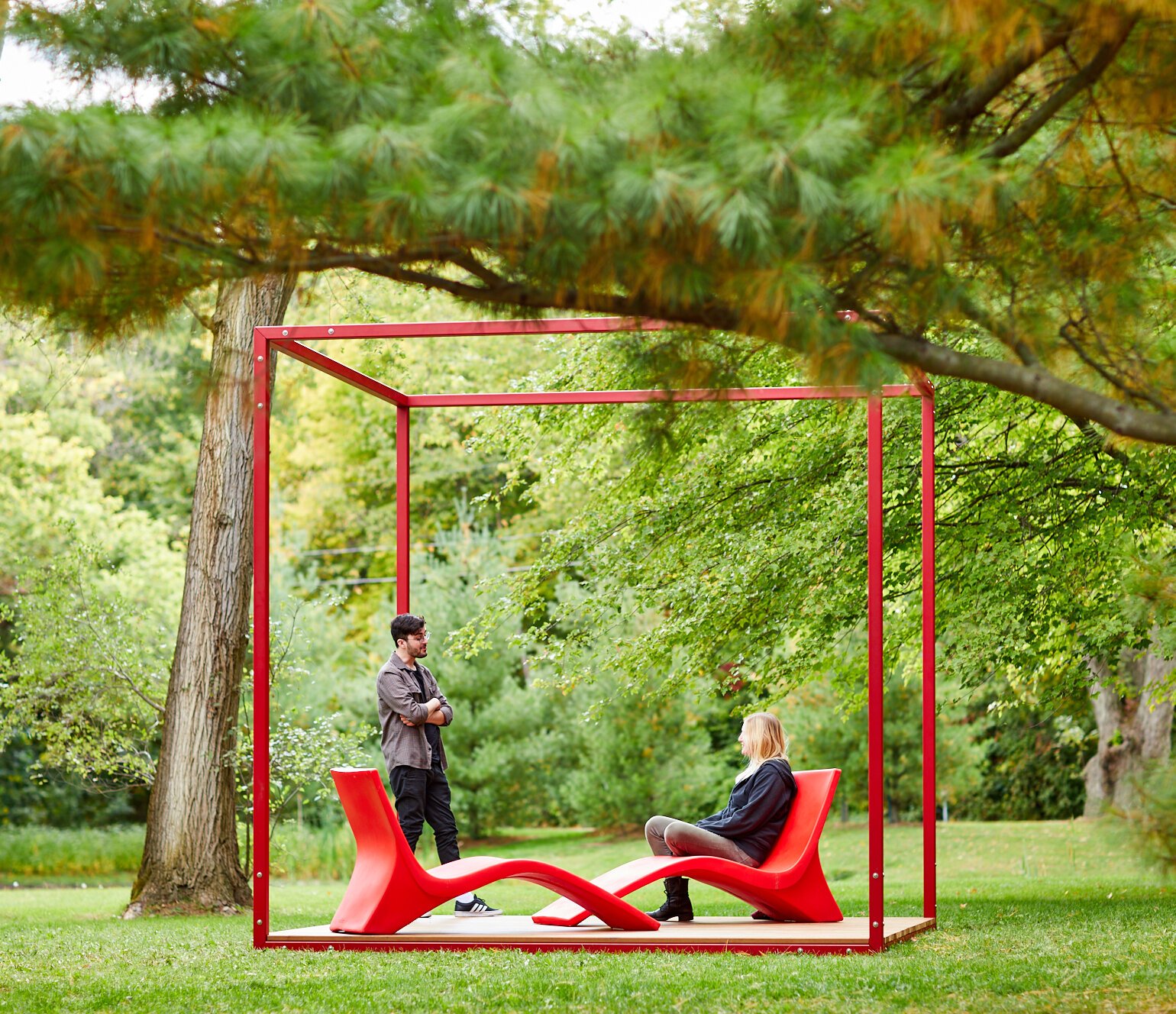 Artful House, photo courtesy of Landscape Forms