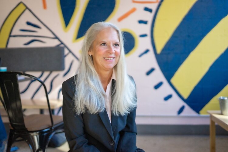 Barbara Lee VanHorssen is the experi-mentor at the Momentum Center.