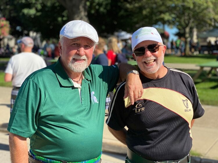 Peter Grimm and Craig Rich are the co-founders of the Holland Waterfront Celtic Festival & Highland Games.
