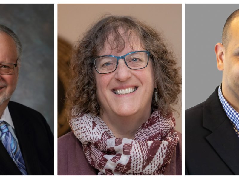 Panelist Dale Zahn, Lyn Raymond and Anthony Lambers. (Courtesy)