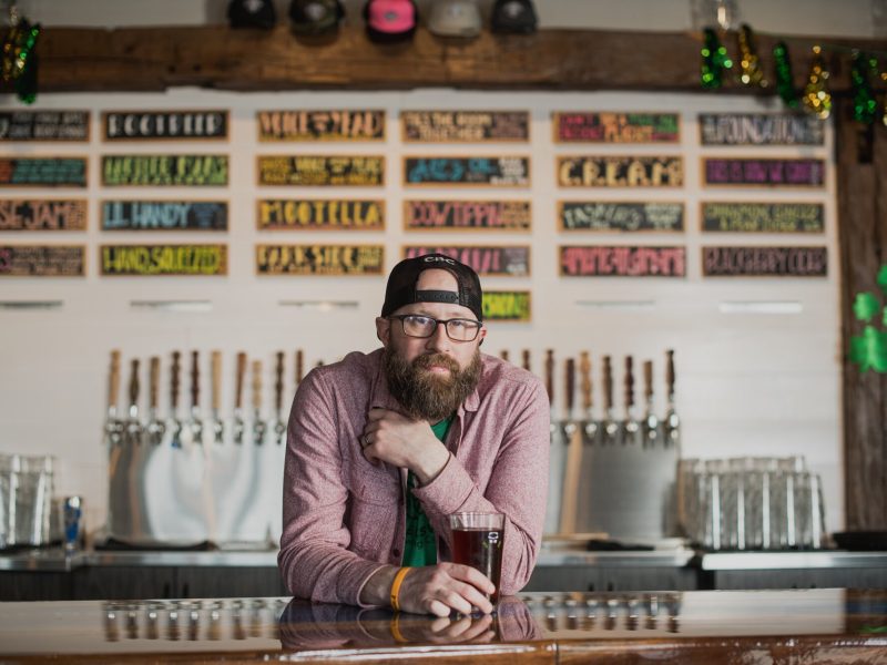 A craft beer enthusiast, Jeremy Grossenbacher grew up in Coopersville.