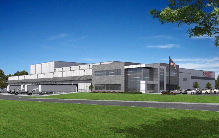A rendering of the Request Foods expansion.