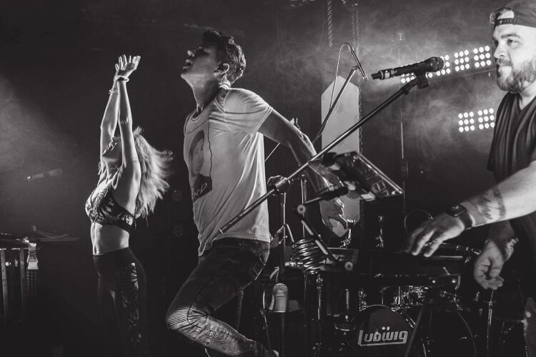 Grand Rapids band Von Kaiser features David Mouatt, Jake Van Ravenswaay and Kaylin Heydenburg.