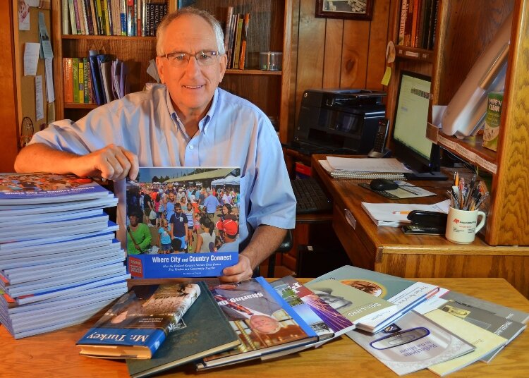 Lakeshore storyteller Mike Lozon authored 12 historical books over his career.