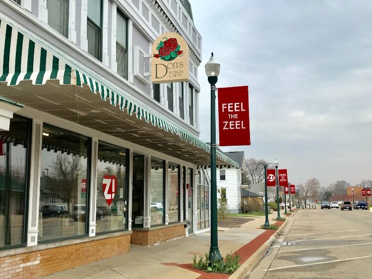 Don's Flowers and Gifts is located at 217 E. Main Ave. in downtown Zeeland.