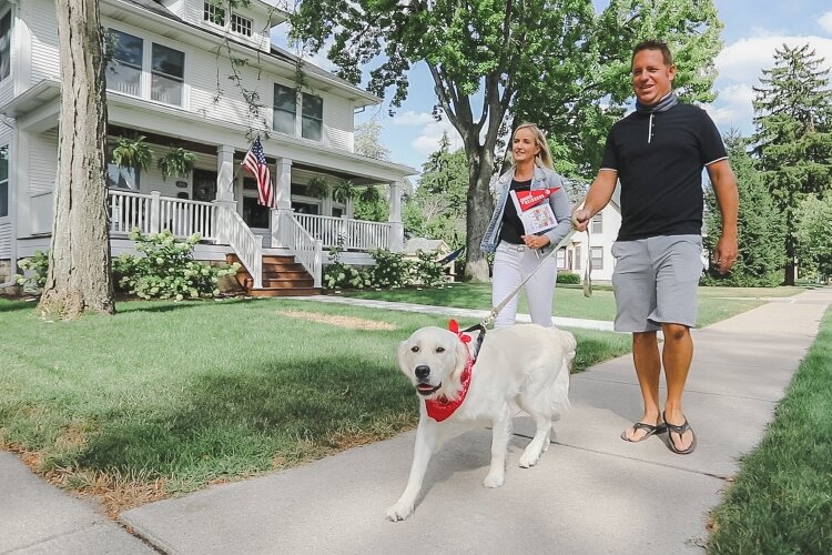 Zeeland residents Jordan and Jill Emmick have signed on for Zeeland's first Good Neighbor Pledge.
