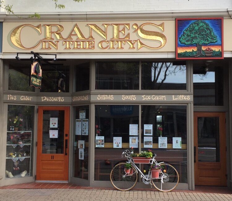 Crane's in the City is located in downtown Holland at 11 E. 8th St.