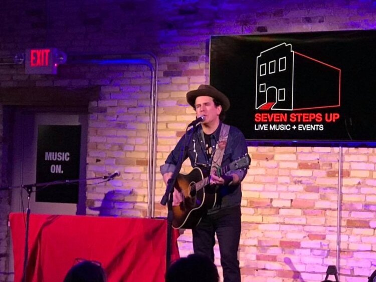 Michael McDermott performs at Seven Steps Up in 2019.