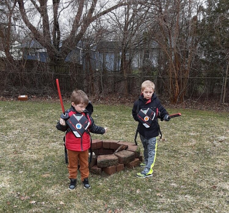 Katrina Karlsons is grateful her two young sons now have a home.