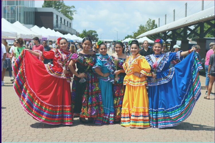 Colorful dancers are always a highlight of the LAUP Fiesta week, July 14-20 in Holland, which also includes live music, food, and more.