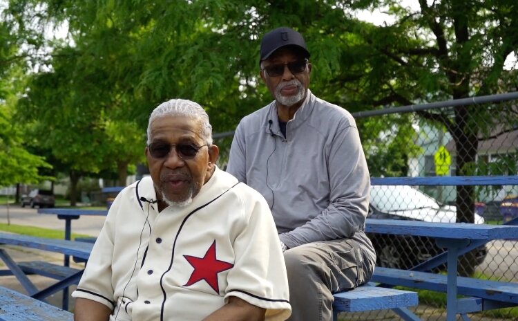 Two former members of the Grand Rapids Black Sox.