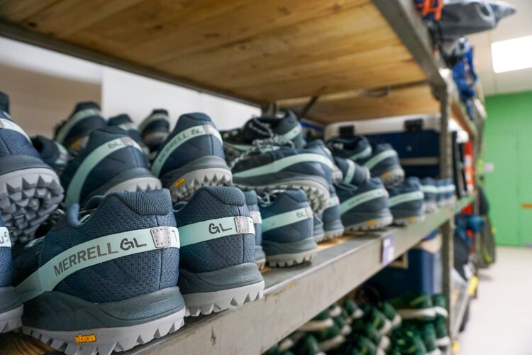 Merrill is just one of the many partners who contribute to the Grand Rapids Parks' Gear Library.