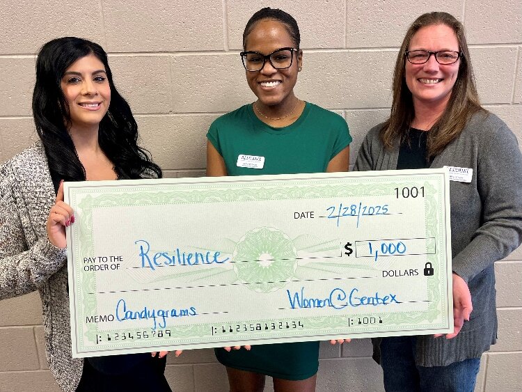 Women@Gentex has organized donation drives to benefit Resilience clients.