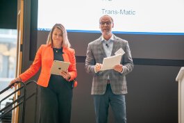 Jennifer Owens, President, Lakeshore Advantage and Jeff Stutz, CFO, MillerKnoll