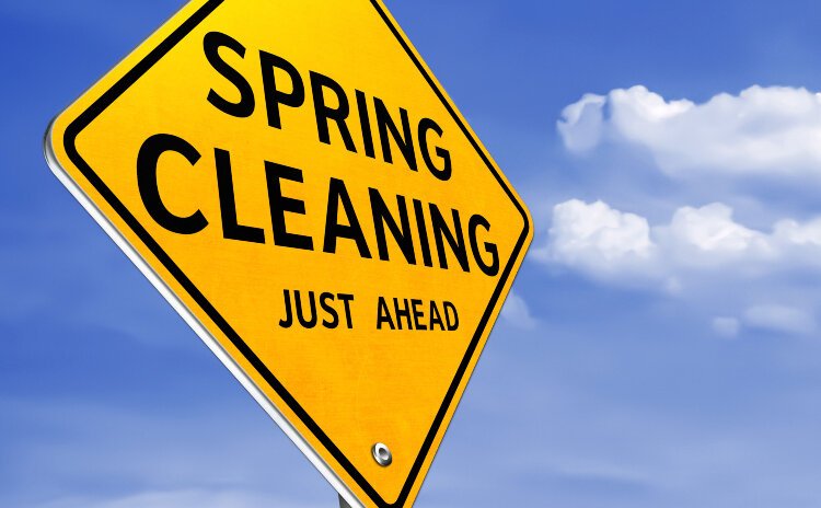 Spring cleaning is for the birds.