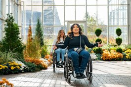 Influencers and friends Stefanie Schaffer and Erika Nala Franco toured Grand Rapids in their wheelchairs. Their video is out now.