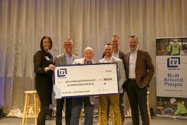 The Tony Roussey Building Futures Scholarship starts with a $100,000 contribution to an endowment at West Michigan Construction Institute.