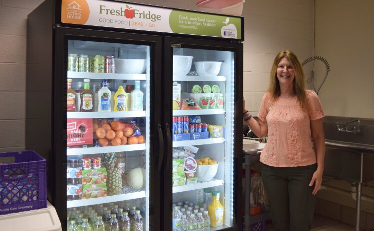 The Fresh Fridge at Escape Ministries is one of seven in Ottawa County.