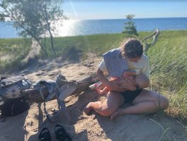 Naomi Timmerman’s journey from breastfeeding challenges to a bountiful supply is a testament to maternal resilience.