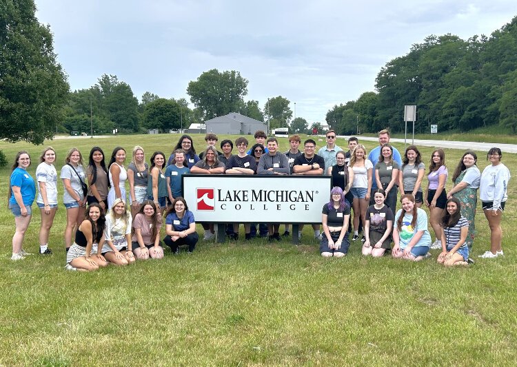 Early Middle College students earn credits at Lake Michigan College while still attending high school.