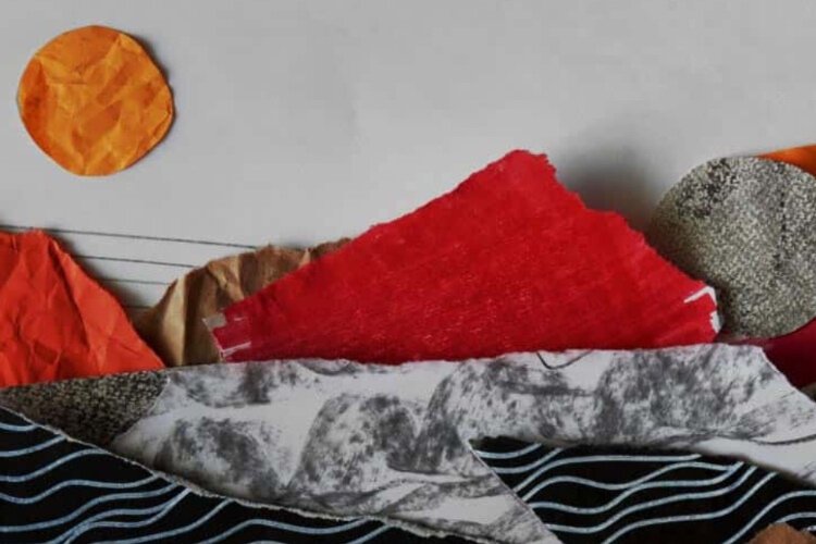 Participants in the Playful Abstractions class at the Saugatuck Center for the Arts on Aug. 22 will learn new techniques, experiment with materials, and leave with inspiration and work they’ve created.