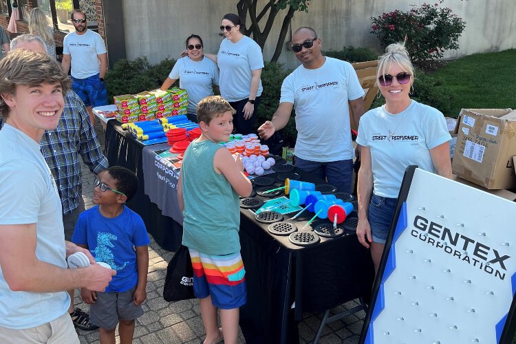 Gentex employees look forward to connecting with the community, says Craig Piersma, vice president of marketing and corporate communications.