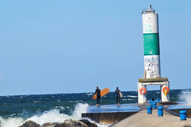 The water near the piers is especially dangerous, officials say.