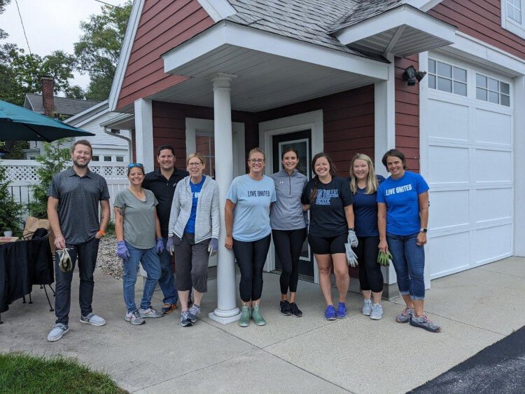 Representatives from the United Way in Ottawa County