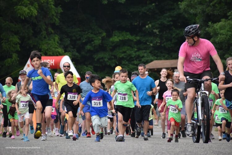 The Grand Explorers’ Trail Race is back for a second year, featuring a 10K, 5K and a 1-mile kids’ run’ walk. This year’s event is set for Saturday, June 22, with courses starting at Grand River County Park.