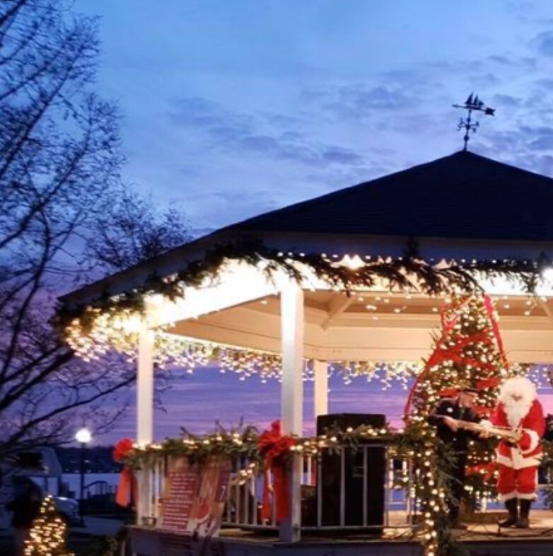 Saugatuck hosts its annual tree-lighting event on Friday, Nov. 24, at Wicks Park. The Douglas tree lighting is set for Saturday, Nov. 25, at Beery Field.