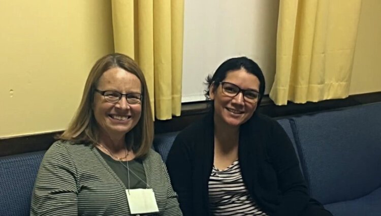 The Reciprocal Language Partnership pairs native English speakers one on one with native Spanish speakers, each teaching their native language and learning a second language.