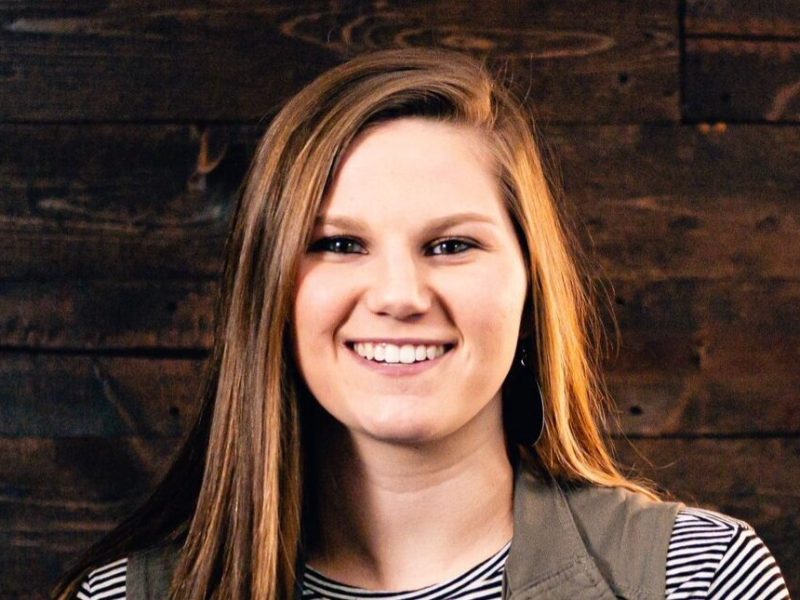 Taylor Twork, a GVSU student,  is a recipient of the Thomas and Susan Den Herder Education Scholarship.