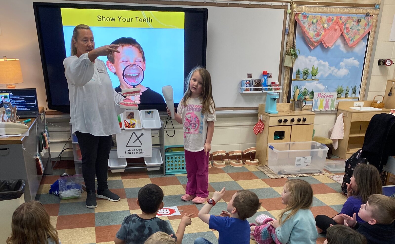 A Brush presentation at Mentone Kindergarten Readiness.