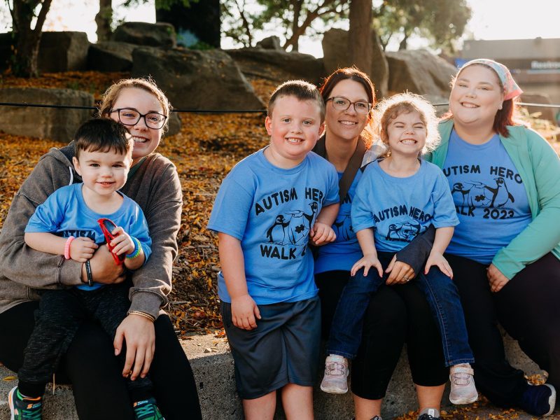 Hero Walk family team