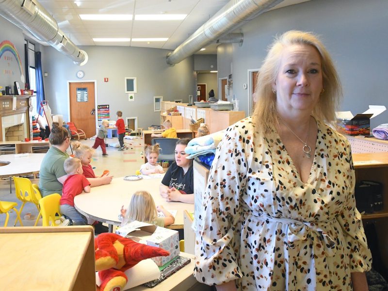 Robin Beasley is the director of Garden of Dreams Preschool inside First Congregational Church.