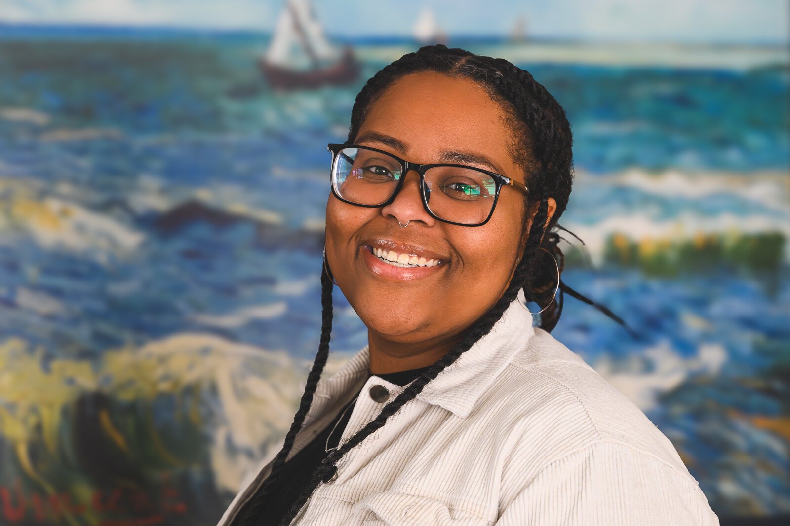 Carson wants to share podcasts that address deeply entrenched stigmas about mental health that exist in the Black community.  
