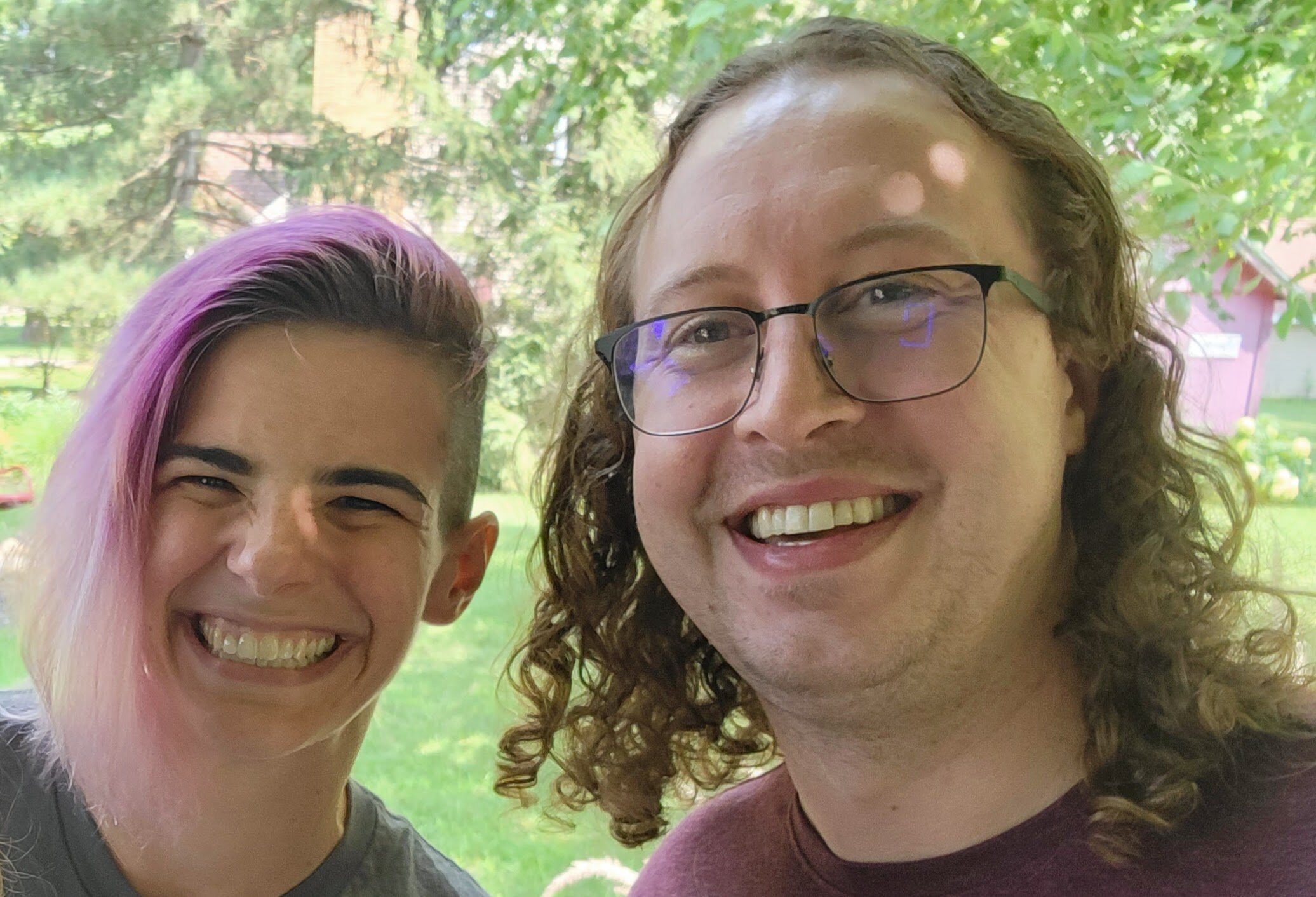 Jordan Blough-Orr, East-Central Michigan Child Coalition coordinator, and Ken Roubal, founder and data architect, Data Driven Decisions