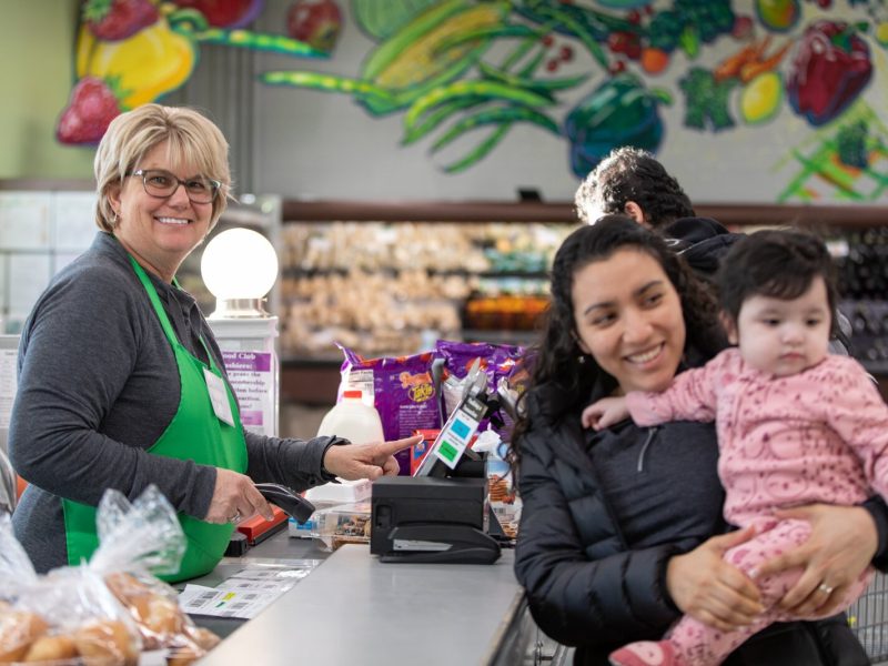 Community Action House's Food Club and Opportunity Hub.