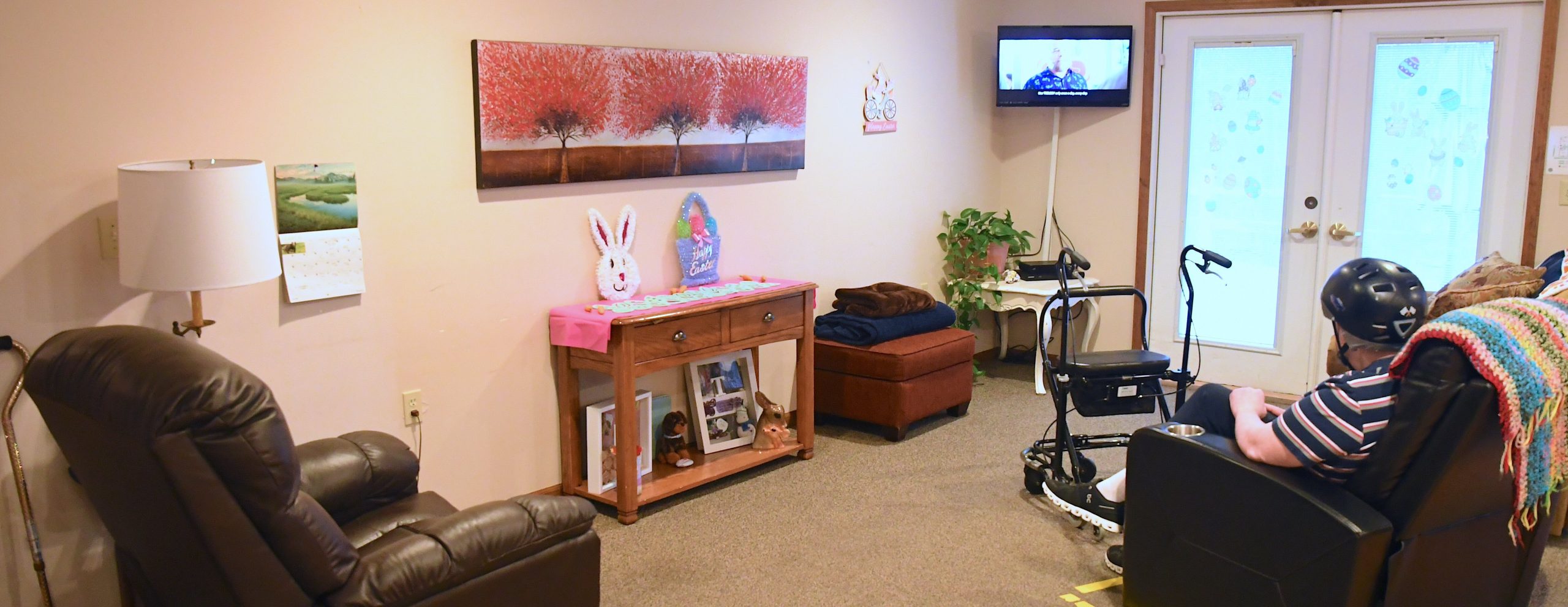 The front room of a MOKA adult foster home in Allegan.