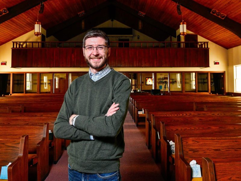 Pastor Dillon Burns, Manchester United Methodist Church.