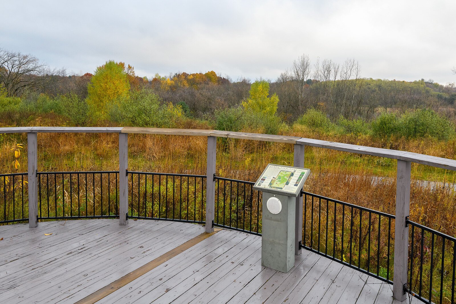 Marsh View park observation platform. Photo by Doug Coombe.