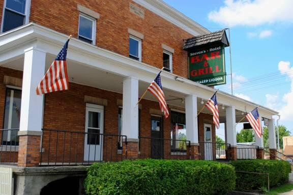 Stevens Hotel in 2012.