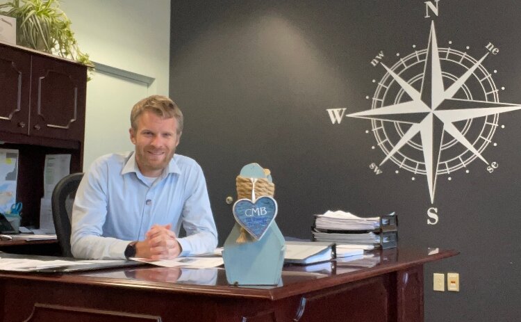 A year into the job, Spring Lake manager Brady Selner has kept late mentor Chris Burns’ office nearly unchanged, down to her candy dish.