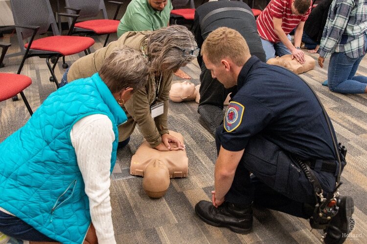 Holland Ambassador Academy participants tour city departments, hear from leaders, and learn how services are delivered.